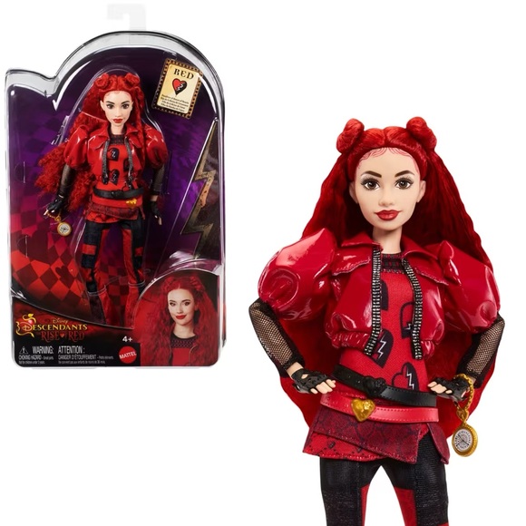 Mattel Other - Disney Descendants: The Rise Of Red Fashion Doll Red Daughter Of Queen Of Hearts